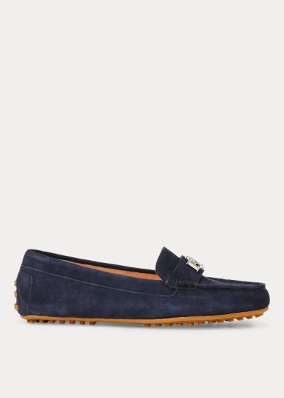 Dámské Mokasíny Ralph Lauren Barnsbury Suede - 54076-VJZM